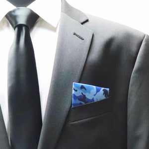 Camouflage Pocket Square, American Flag Pocket Square