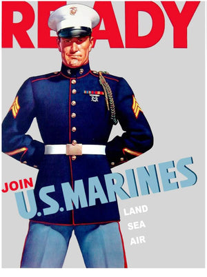 20 Incredible Vintage U.S. Marine Corps Recruiting Posters