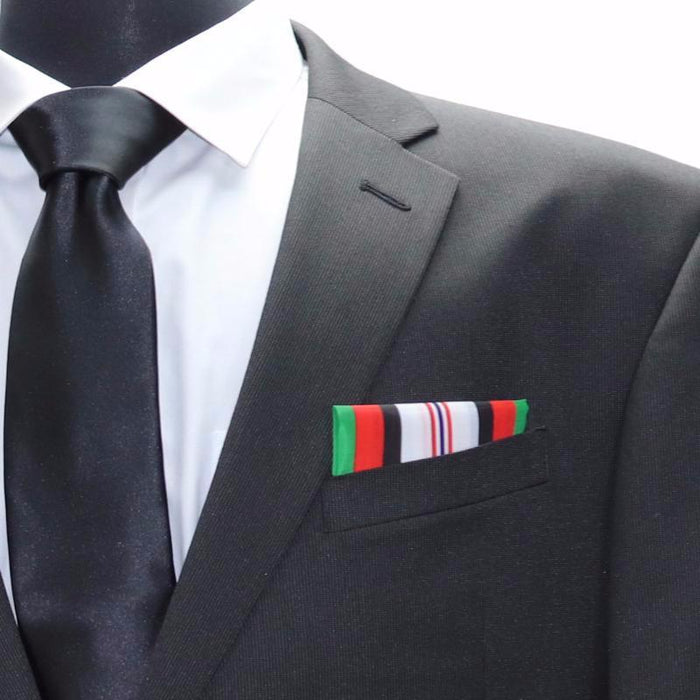 Afghanistan Campaign Medal Pocket Square